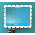 PTFE Chimneys with an Aluminum Base, 384 Fountains Wash Reservoir, Luer Fittings