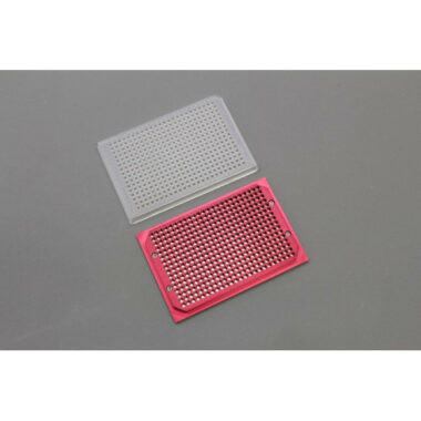 Magnetic Separation Plate for 384 Well PCR Microplates on a TTP Labtech Mosquito, 384 Magnetic (52 MGO) Cylinders, SLAS Footprint
