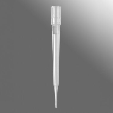 Beckman Coulter® Style, 384-well tips, 30µL, Clear, Filtered, Sterile, Extended Length, SLAS Rack, Single Pack