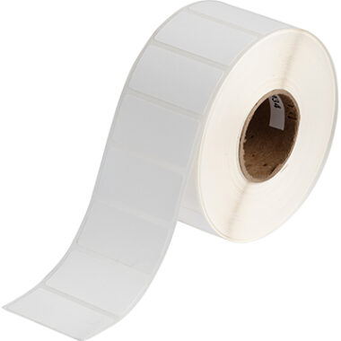 Polypropylene Labels for J2000 printer - Inkjet Receptive Polypropylene - 50.8mm x 25.4mm