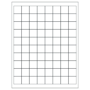 25mm x 25mm, Laser Cryo-Tags, 1600/pack