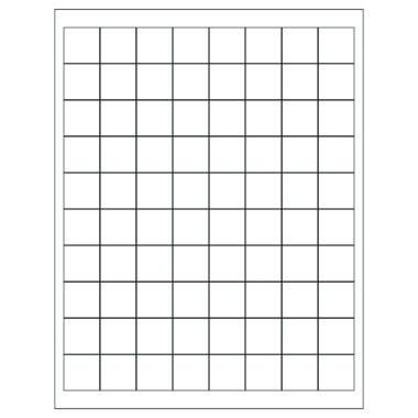 25mm x 25mm, Laser Tough-Tags, 2000/pack