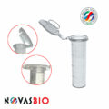 2.0ml MicroCentrifuge Tubes, Natural, Bulk, Non-Sterile