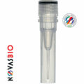 0.5ml Extended Self Standing Clear Tube Cap, Clear Cap, Non-Sterile, Unassembled