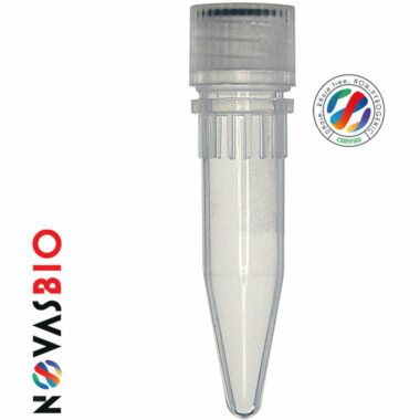 1.5ml Conical Screw Cap Tube, Clear, with Clear Screw Cap, Non-Sterile, Unassembled
