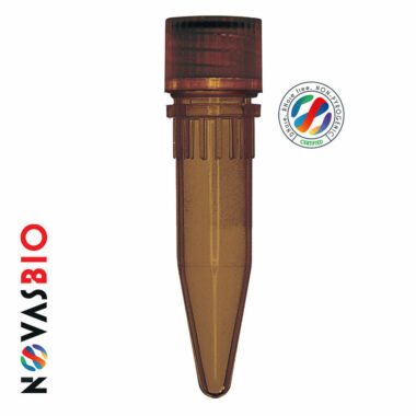 1.5ml Conical Bottom Screw Cap Tube, Clear, with Blue Screw Cap, Non-Sterile, Unassembled