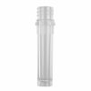 2.0 mL Self Standing Screw Cap Tubes Only, Polypropylene, Clear, Nonsterile, 500 Tubes/Pack, 8 Packs/Case