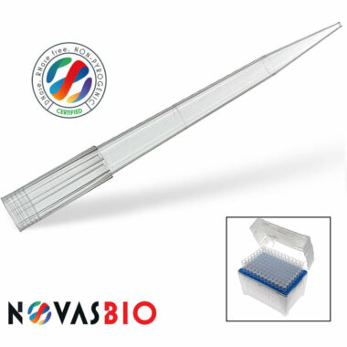 100-1250µl Tips, Natural, Racked, Pre-Sterilised