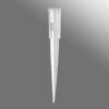 200 µL Universal Fit Filter Tips, Clear, Bulk Pack, 1000 Tips/Pack, 10 Packs/Case