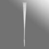 200 µL Gel Loading Tips, Flat, Clear, Sterile, Rack Pack, 200 Tips/Rack, 2 Racks/Case