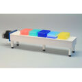 Servo Motor powered Rotary Magnetic Tumble Stirrer, high speed and high torque, low profile 54 cm long deck made from ABS, stirs 10 deep well microplates
