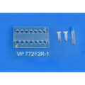 Tube Rack Top for Microcentrifuge Tubes and 5ml Tubes, Mates to VP 772F2M-1 Magnet Rack Base & VP 772F2M-1B Non-Magnet Rack Base, Polycarbonate