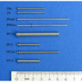 3.18 mm Diameter E-Clip Style Floating Pin with Blunt tip