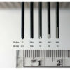 1.58 mm Diameter E-Clip Style Floating Pin with 2.0 ul Slot tip, 23 mm exposed