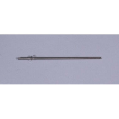 1.58 mm Diameter E-Clip Style Floating Pin with 1 mm Chamfered tip, 45 mm exposed