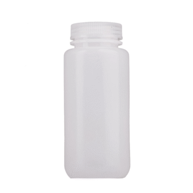 30 mL Reagent bottle, Brown HDPE body, PP cap.