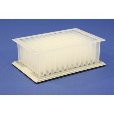 Aluminum Heat Block Insert for AbGene 96 Deep Well Microplates #AB-0661, Consists of Sculpted Bottom to Conform to Plate Bottom Only, for Efficient Heat Transfer, SLAS Footprint, Designed to be used with any VP 741 or VP 743 Series Heat Block