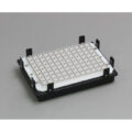 Magnetic Separation Plate for 96 Well Flat Bottom Microplates Only, 329 Magnetic (52 MGO) Cylinders, White Polycarbonate Frame, Includes Registration Base