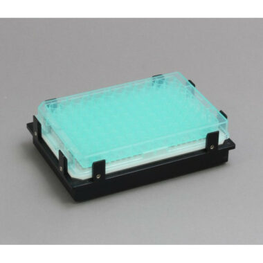 Magnetic Separation Plate for 96 Well Flat Bottom Microplates Only, 329 Magnetic (52 MGO) Cylinders, White Polycarbonate Frame, Includes Registration Base