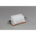 Flick and Blot Magnetic Separation Plate for 96 Well Deep and Standard 96 Flat, Round, V or Pyramid bottom microplates, 96 Magnetic (52 MGO) Cylinders, White Polycarbonate Frame, New Clips