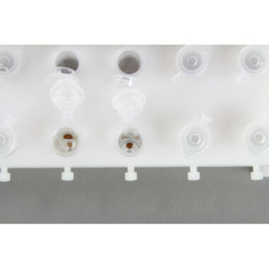 Magnetic Bead Separation Rack for 1.5 ml flip top microcentrifuge tubes