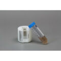 HDPE Single Tube Magnetic Separation Rack for 15 & 50 ml Centrifuge Tubes, with a  Single NdFeB Magnet 25.4 x 25.4 x 25.4 mm Cube, Pellet located 1/3 of the Way up the Tube