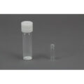 Bottle Adapter to transfer powder from scintillation vial to 1 dram vial