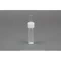 Bottle Adapter to transfer powder from scintillation vial to 1 dram vial