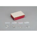 Silicone Rubber Gasket and PEEK Plate to Seal Vials/Tubes in The VP 416-ALB Series Heat Block Inserts, 7 Bolt System