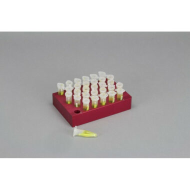 Aluminum Heat Block Insert with Eddy Current Defeating Design, 30 Wells 11 mm Diameter 23.5 mm Deep, SLAS Footprint