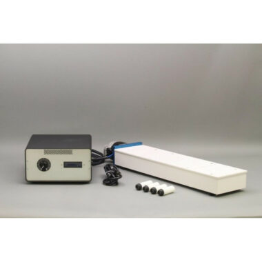 Servo Motor powered Rotary Magnetic Tumble Stirrer, high speed and high torque, low profile 54 cm long deck made from ABS, stirs 10 deep well microplates