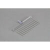 12 Channel Aspiration or Dispensing Manifold on 9 mm centers and 44 mm long for Microplates, Polycarbonate Barrel