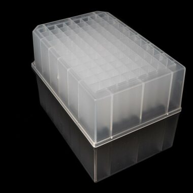 2.2mL 96 square well V bottom