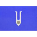 PTFE Sandwich Tuning Fork Style Stirrer 25 mm Wide 55 mm long 2.3 mm Thick, Powered by 2 NdFeB Stir Discs, Heat Resistant to 150 C, for Conventional, & Lateral Stirrers