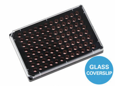 µ-Plate 96 Well Round Glass Bottom