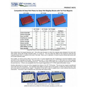 Product Note Magsep Dw 96 Plates Vp771n O P Km2015
