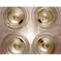 Magnetic Separation Plate for 96 Well PCR, Round or V Bottom microplates, 24 Magnetic (52 MGO) Cylinders, High Profile Registration Base Included