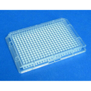 Nalge Nunc 384 Well Polystyrene Microplate with Lid, Sterile, Bulk Pack, Case of 30