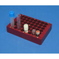 Aluminum Heat Block Insert with Eddy Current Defeating Design, 48 Wells 12 mm Diameter 20.7 mm Deep, SLAS Footprint