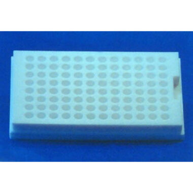 PTFE Standard Microplate 96 Wells 8 mm Diameter 0.35 ml Volume, SLAS Footprint