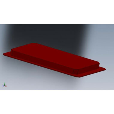 Aluminum Heat Block Insert for Elevated Flat Bottom Microplates to Ensure Contact Between Plate Bottom and Heat Block, for Efficient Heat Transfer, SLAS Footprint, Designed to be used with any VP 741 or VP 743 Series Heat Block