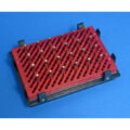 Magnetic Separation Plate for 96 Deep Well with Open Architecture Microplates, 24 Magnetic (52 MGO) Rectangles, Vertical Magnetic Field, Aluminum Frame, SLAS Footprint, High Profile Registration Base Included