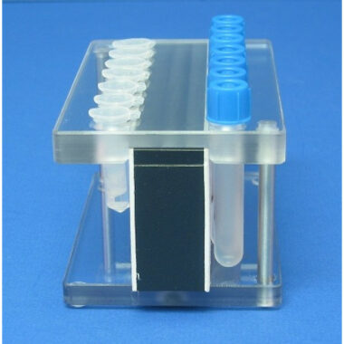 Tube Rack Top for Microcentrifuge Tubes and 5ml Tubes, Mates to VP 772F2M-1 Magnet Rack Base & VP 772F2M-1B Non-Magnet Rack Base, Polycarbonate