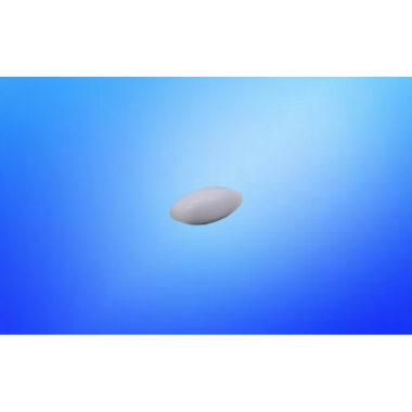 PTFE Encapsulated Alnico Oval Stir Bar for Small Vessels, 6 mm Diameter x 15 mm Long