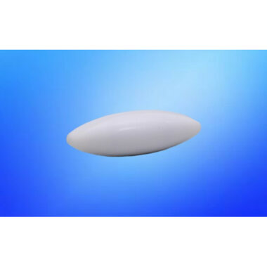 PTFE Encapsulated Alnico Oval Stir Bar for Large Vessels, 20 mm Diameter x 64 mm Long