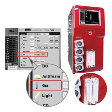 Gas Inlet Control Module